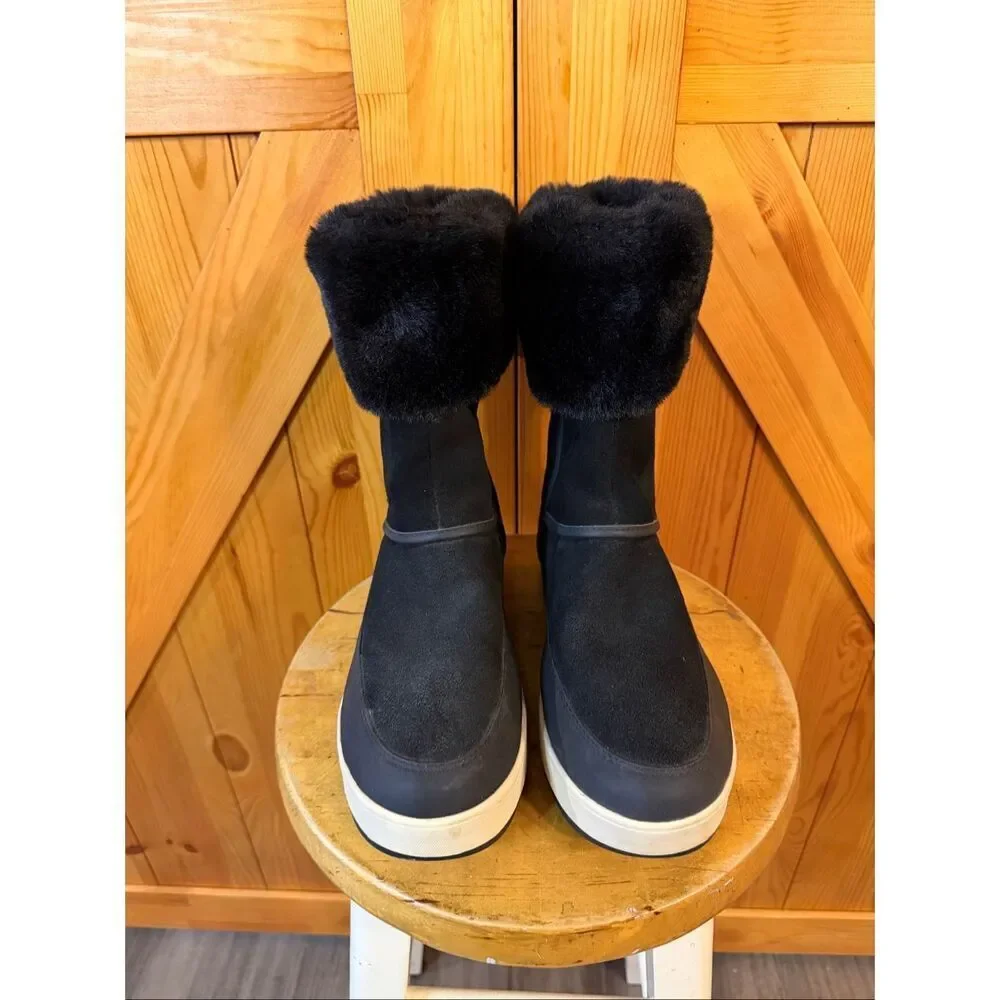 KOOLABURRA TYNLEE WOMEN TALL BOOTS BLACK US 10